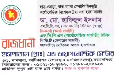Dr. Md. Hafizul Islam – প্রফেসর ডা: হাসিবুর রহমান