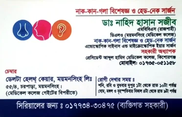 Dr. Nahid Hasan Sajibe–ENT Specialist